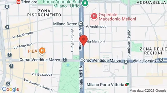 Apartments for rent i Milano Zona 1 - Centro storico - kort over placeringen