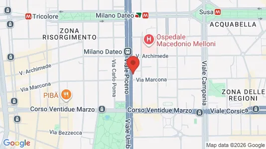 Rooms for rent i Milano Zona 1 - Centro storico - kort over placeringen