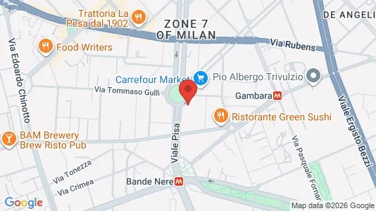 Apartments for rent i Milano Zona 6 - Barona, Lorenteggio - kort over placeringen