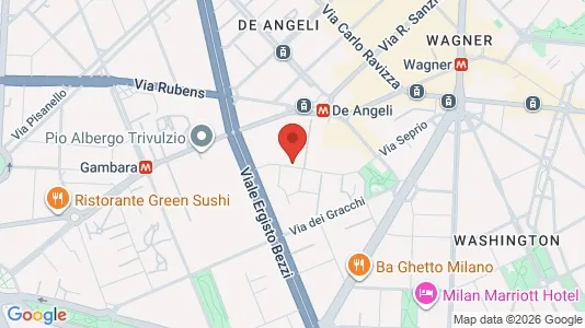 Rooms for rent i Milano Zona 6 - Barona, Lorenteggio - kort over placeringen