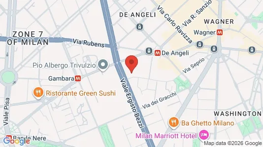 Rooms for rent i Milano Zona 6 - Barona, Lorenteggio - kort over placeringen