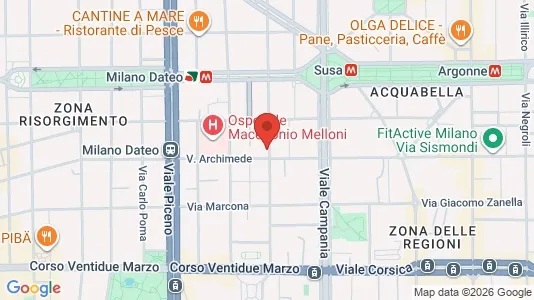 Apartments for rent i Milano Zona 1 - Centro storico - kort over placeringen