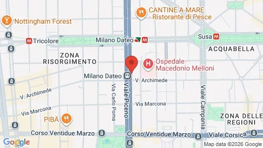 Rooms for rent i Milano Zona 1 - Centro storico - kort over placeringen
