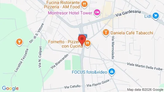 Apartments for rent i Buttapietra - kort over placeringen
