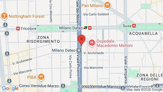Apartments for rent i Milano Zona 1 - Centro storico - kort over placeringen