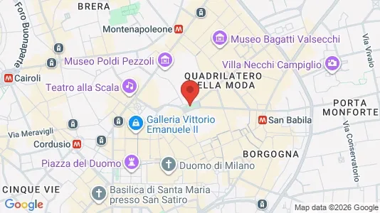 Apartments for rent i Milano Zona 1 - Centro storico - kort over placeringen