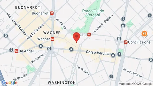 Rooms for rent i Milano Zona 1 - Centro storico - kort over placeringen