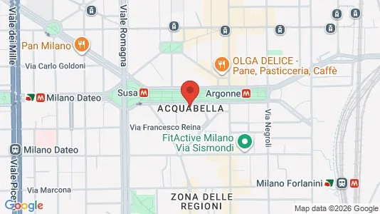 Apartments for rent i Milano Zona 3 - Porta Venezia, Città Studi, Lambrate - kort over placeringen