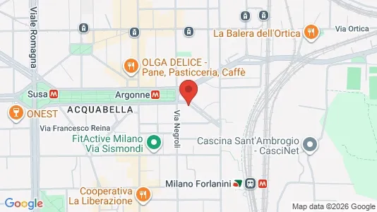 Apartments for rent i Milano Zona 3 - Porta Venezia, Città Studi, Lambrate - kort over placeringen