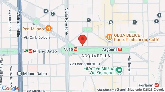 Apartments for rent i Milano Zona 3 - Porta Venezia, Città Studi, Lambrate - kort over placeringen