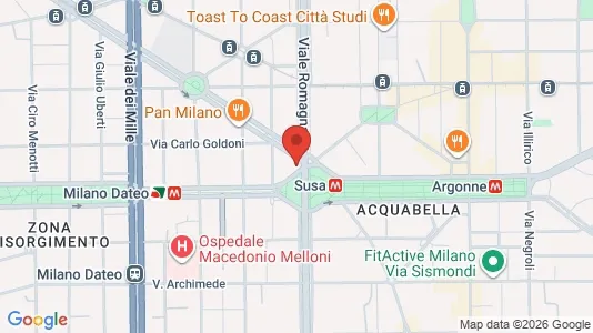 Apartments for rent i Milano Zona 1 - Centro storico - kort over placeringen