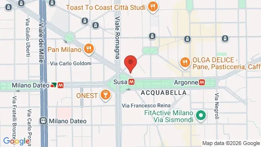 Apartments for rent i Milano Zona 3 - Porta Venezia, Città Studi, Lambrate - kort over placeringen