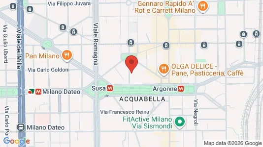 Apartments for rent i Milano Zona 3 - Porta Venezia, Città Studi, Lambrate - kort over placeringen
