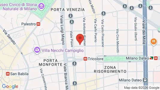 Apartments for rent i Milano Zona 1 - Centro storico - kort over placeringen