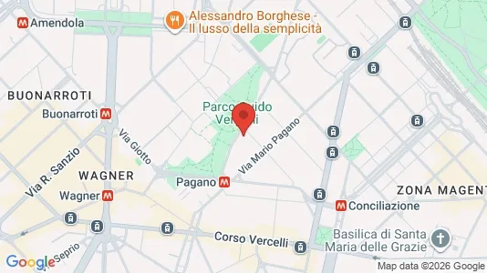 Apartments for rent i Milano Zona 1 - Centro storico - kort over placeringen