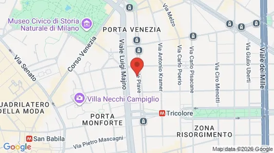 Apartments for rent i Milano Zona 1 - Centro storico - kort over placeringen