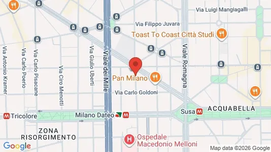 Rooms for rent i Milano Zona 1 - Centro storico - kort over placeringen