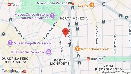 Apartments for rent i Milano Zona 1 - Centro storico - kort over placeringen
