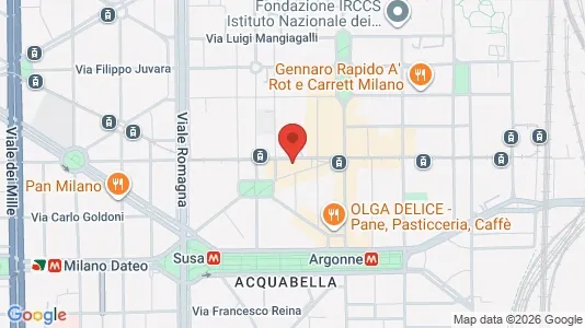 Apartments for rent i Milano Zona 3 - Porta Venezia, Città Studi, Lambrate - kort over placeringen