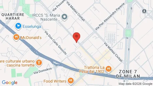 Apartments for rent i Milano Zona 7 - Baggio, De Angeli, San Siro - kort over placeringen