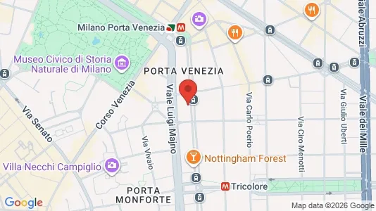 Apartments for rent i Milano Zona 1 - Centro storico - kort over placeringen