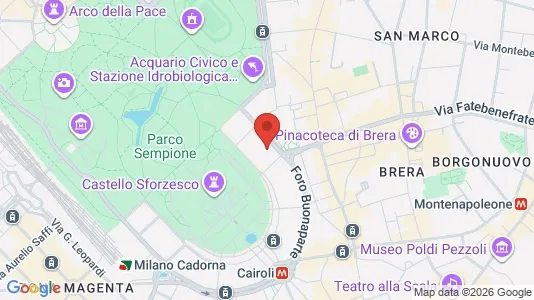 Apartments for rent i Milano Zona 3 - Porta Venezia, Città Studi, Lambrate - kort over placeringen
