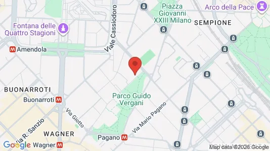 Apartments for rent i Milano Zona 1 - Centro storico - kort over placeringen