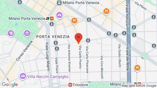 Apartments for rent i Milano Zona 1 - Centro storico - kort over placeringen