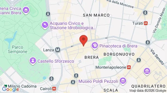Apartments for rent i Milano Zona 1 - Centro storico - kort over placeringen