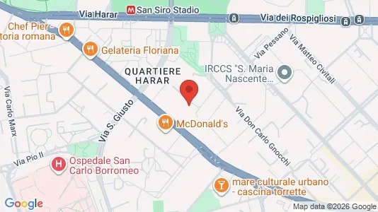 Apartments for rent i Milano Zona 7 - Baggio, De Angeli, San Siro - kort over placeringen