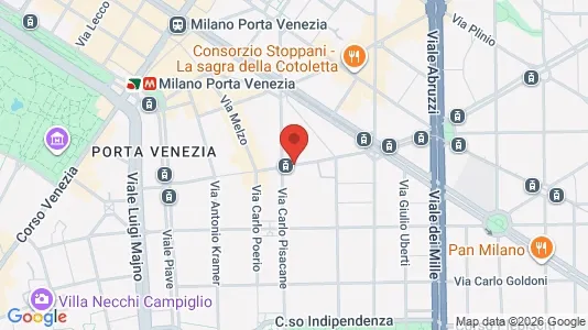 Apartments for rent i Milano Zona 1 - Centro storico - kort over placeringen