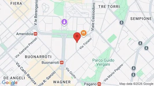 Apartments for rent i Milano Zona 1 - Centro storico - kort over placeringen
