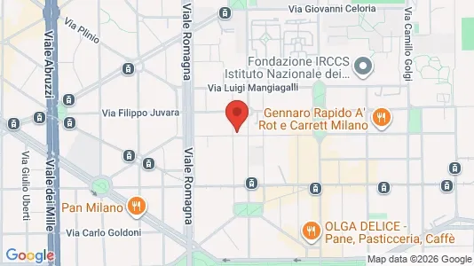 Apartments for rent i Milano Zona 3 - Porta Venezia, Città Studi, Lambrate - kort over placeringen