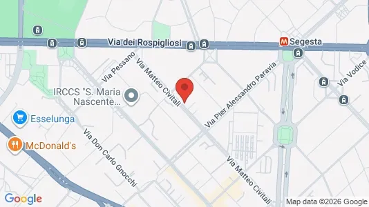 Rooms for rent i Milano Zona 7 - Baggio, De Angeli, San Siro - kort over placeringen