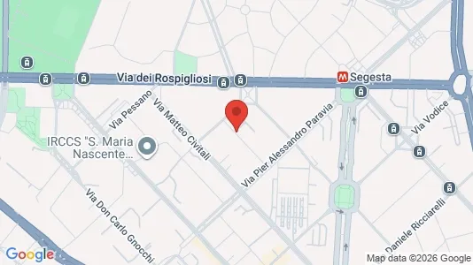 Apartments for rent i Milano Zona 7 - Baggio, De Angeli, San Siro - kort over placeringen