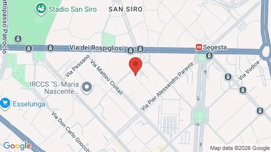 Rooms for rent i Milano Zona 7 - Baggio, De Angeli, San Siro - kort over placeringen