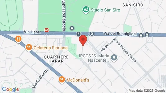 Rooms for rent i Milano Zona 7 - Baggio, De Angeli, San Siro - kort over placeringen
