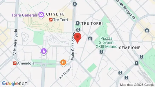 Apartments for rent i Milano Zona 1 - Centro storico - kort over placeringen