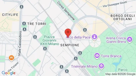 Rooms for rent i Milano Zona 1 - Centro storico - kort over placeringen