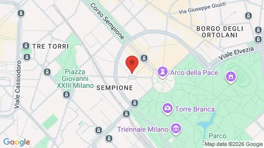 Apartments for rent i Milano Zona 1 - Centro storico - kort over placeringen