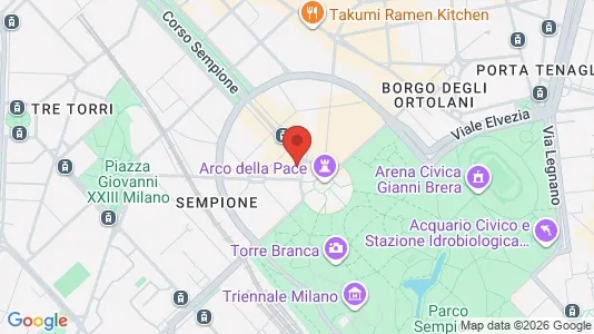 Apartments for rent i Milano Zona 1 - Centro storico - kort over placeringen