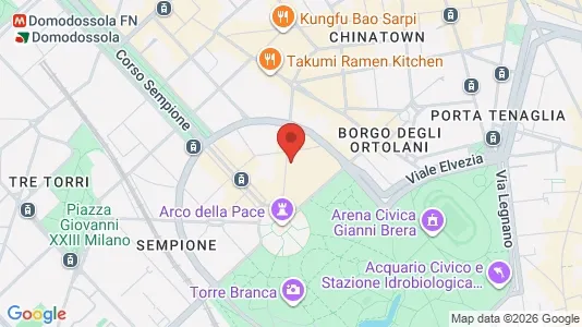 Apartments for rent i Milano Zona 1 - Centro storico - kort over placeringen