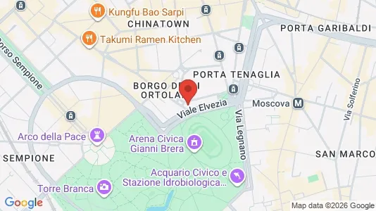 Apartments for rent i Milano Zona 1 - Centro storico - kort over placeringen