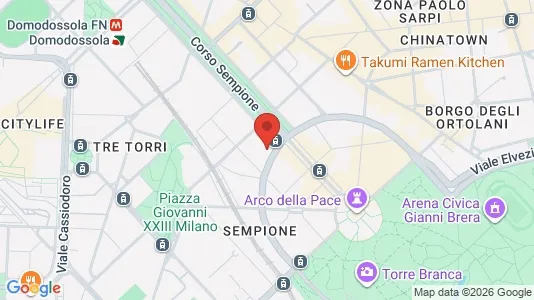 Rooms for rent i Milano Zona 1 - Centro storico - kort over placeringen