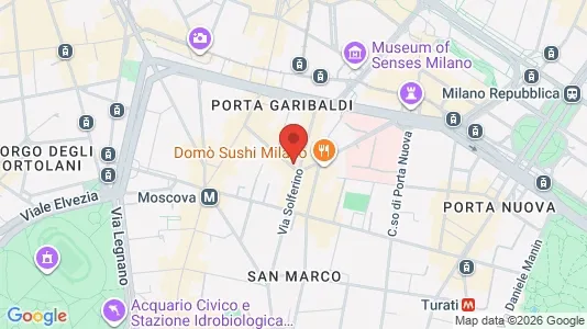 Apartments for rent i Milano Zona 1 - Centro storico - kort over placeringen