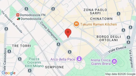 Apartments for rent i Milano Zona 1 - Centro storico - kort over placeringen