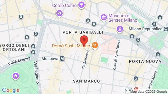 Apartments for rent i Milano Zona 1 - Centro storico - kort over placeringen