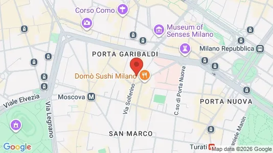 Apartments for rent i Milano Zona 1 - Centro storico - kort over placeringen