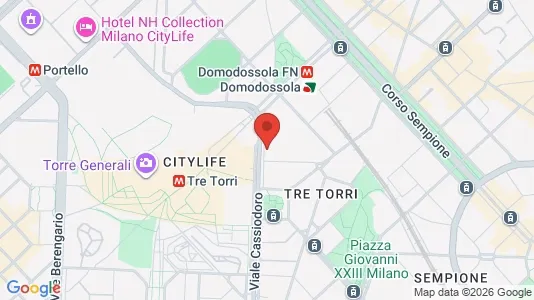 Apartments for rent i Milano Zona 1 - Centro storico - kort over placeringen