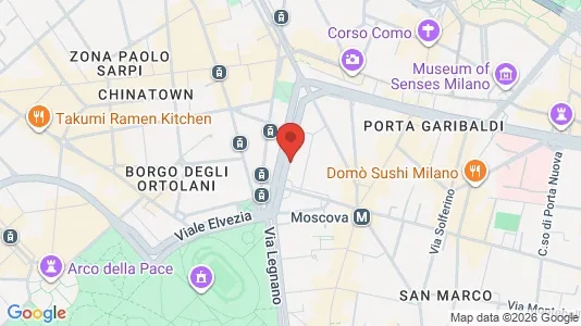 Rooms for rent i Milano Zona 1 - Centro storico - kort over placeringen